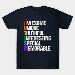 Awesome Autism Pride T-Shirt